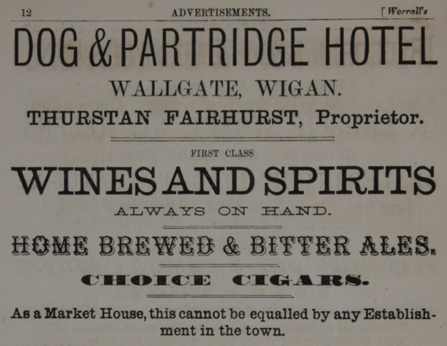 Dog & Partridge, Wigan Dog & Partridge, Wigan