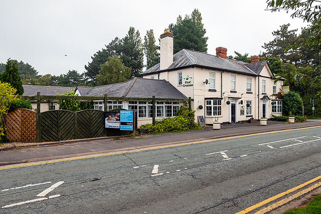 Four Crosses, Bicton